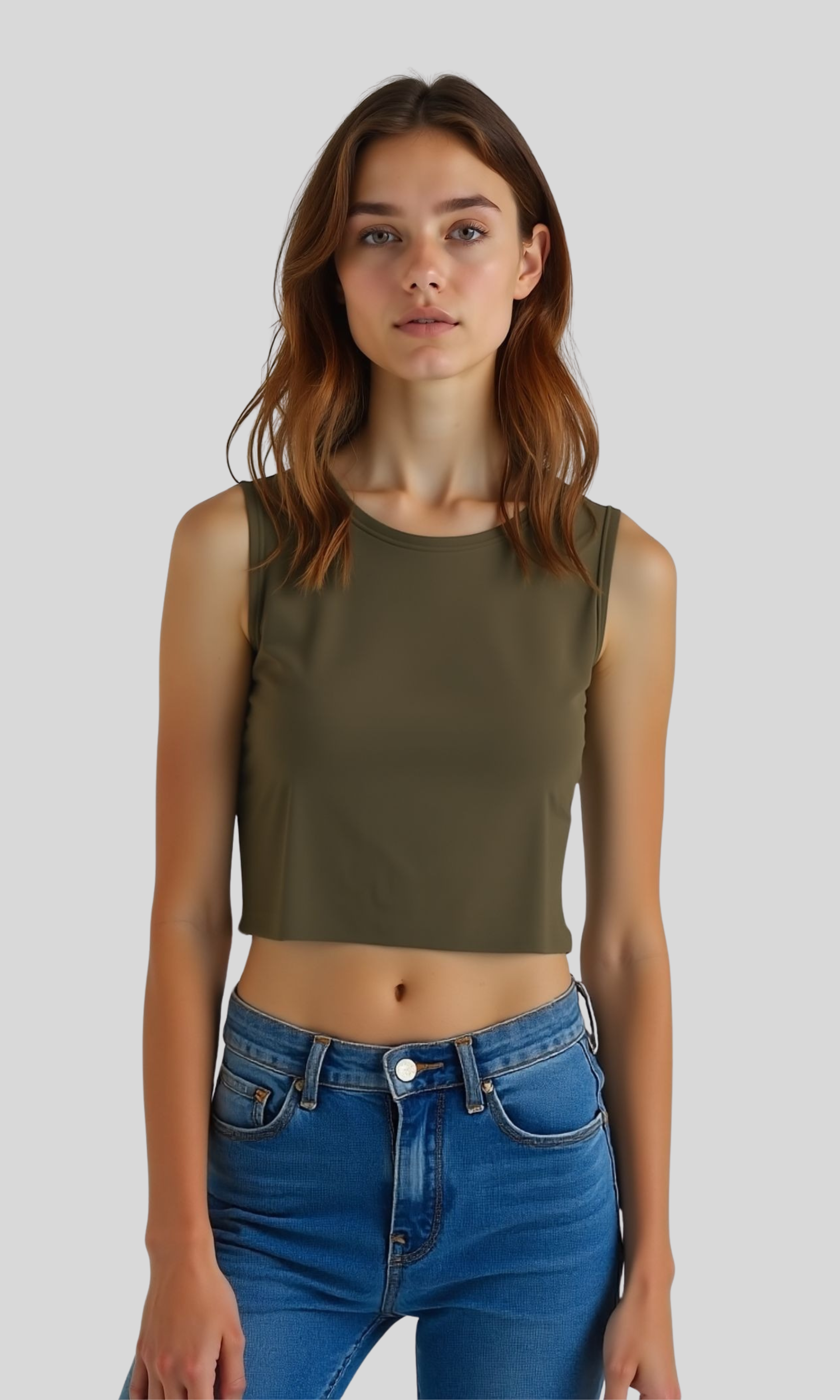 Women Crop Tank Top