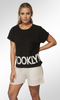 Over Size Fit T-Shirt -Brooklyn-(Black)