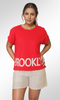 Over Size Fit T-Shirt -Brooklyn-(Water Melon)