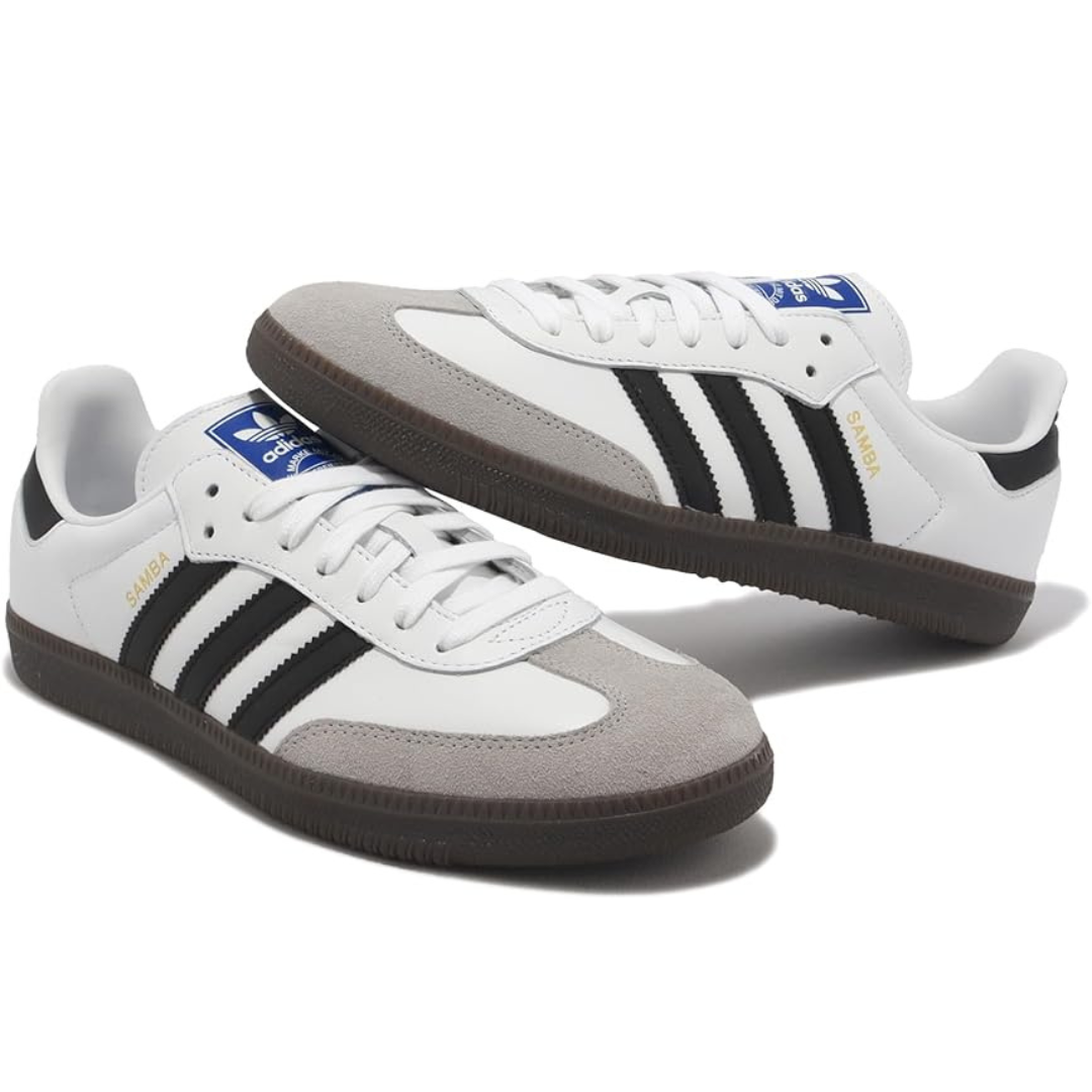 (Women-Men)Samba Sneakers-2 (White)