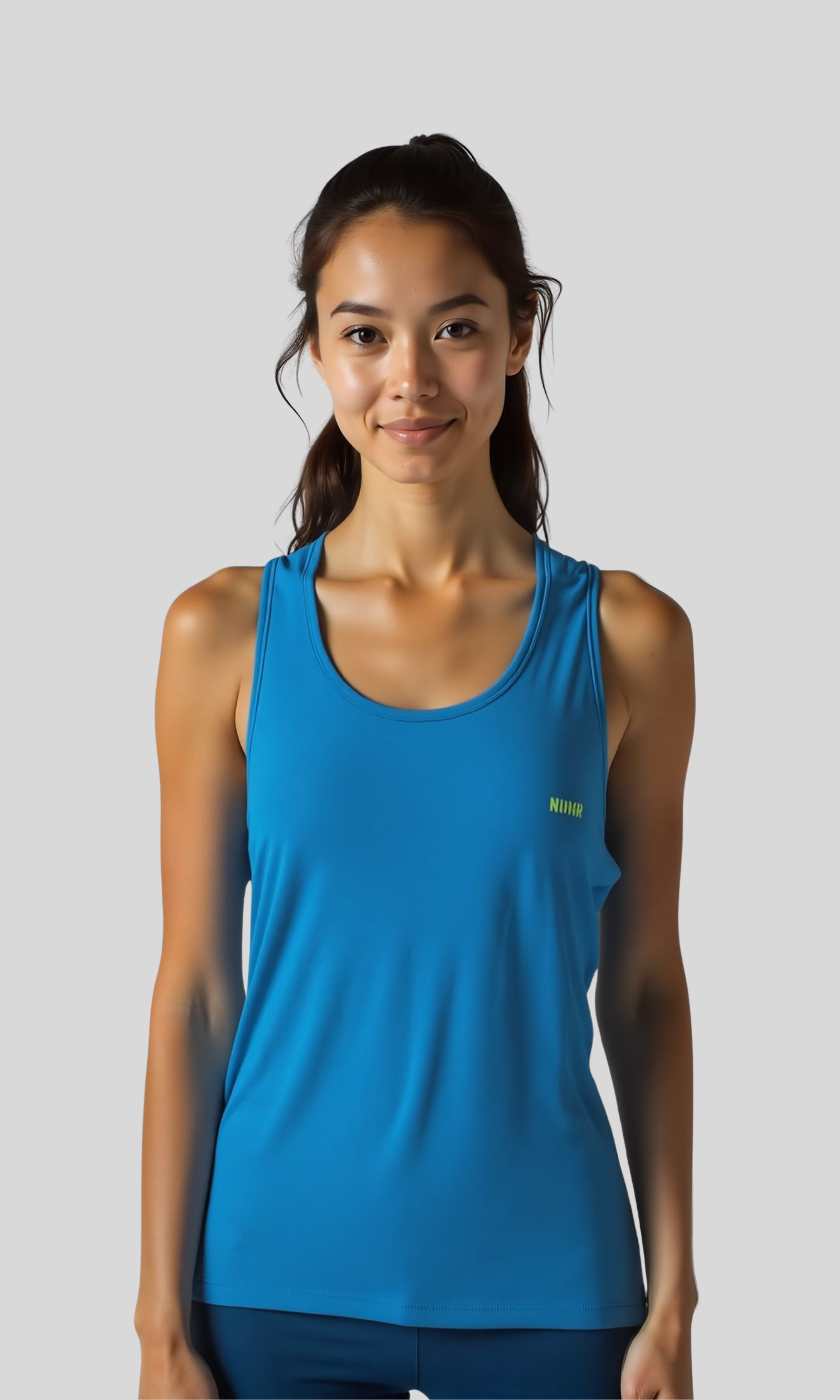 New Women Essential Sporty Tank Top (Blue)