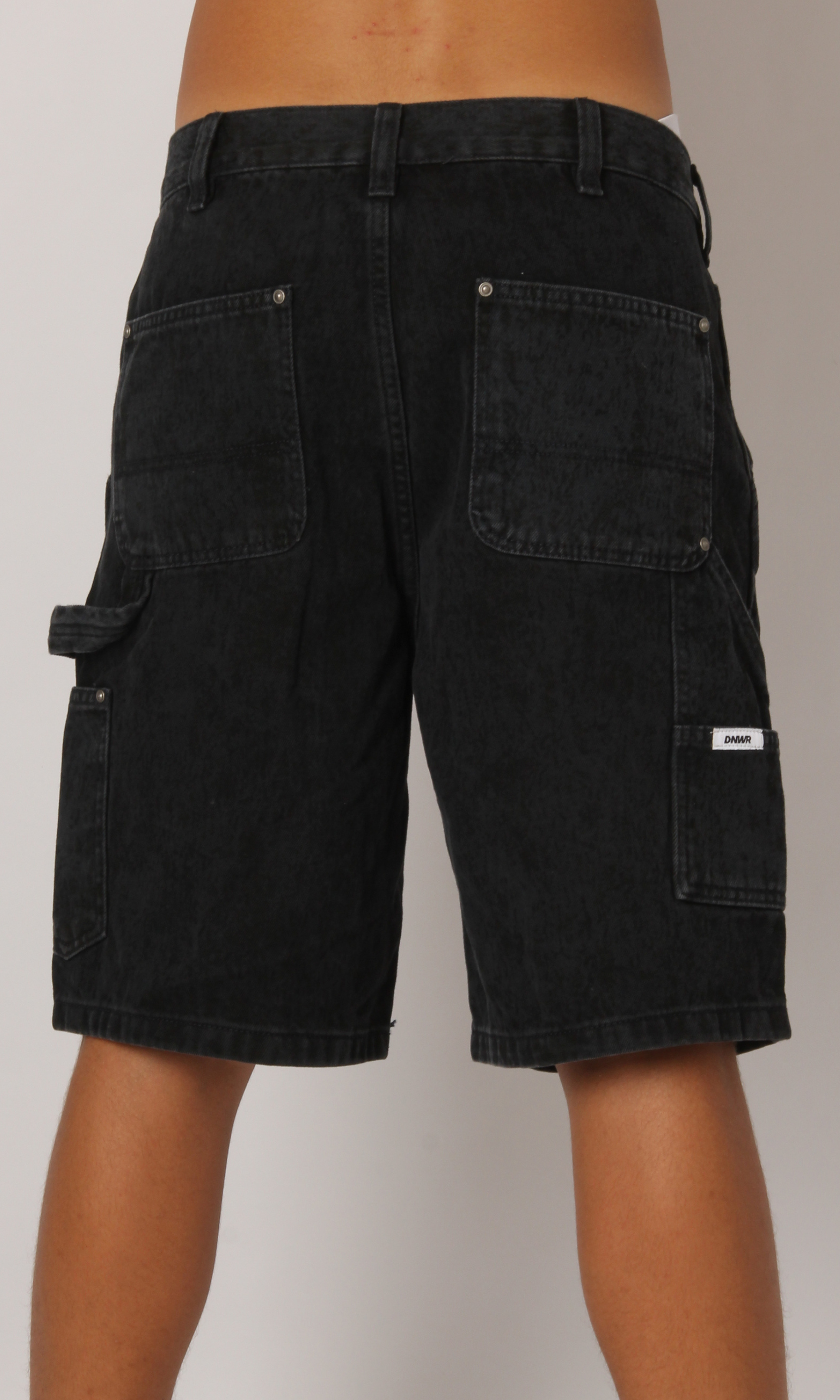 Men Baggy Fit Denim Short (Navy*Black)