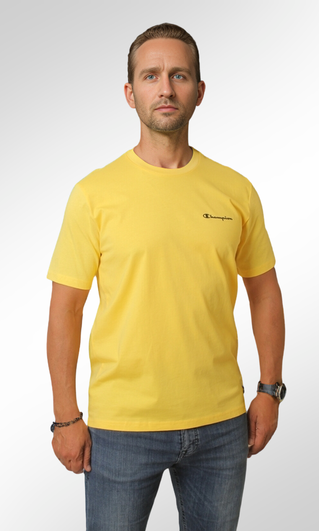 Men T-shirt Champion (Yellow)