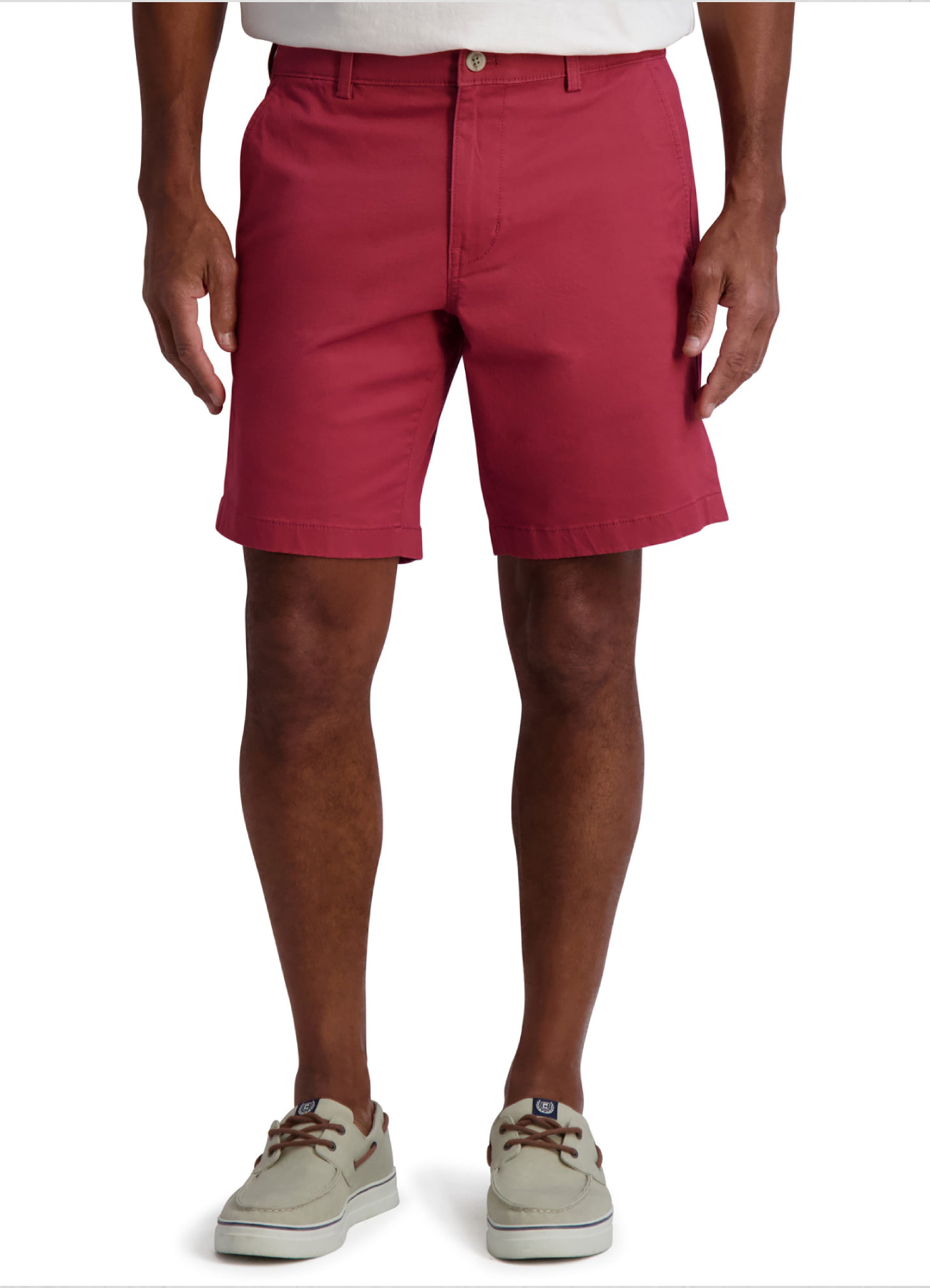 Club Room Gabardine Shorts - Watermelon