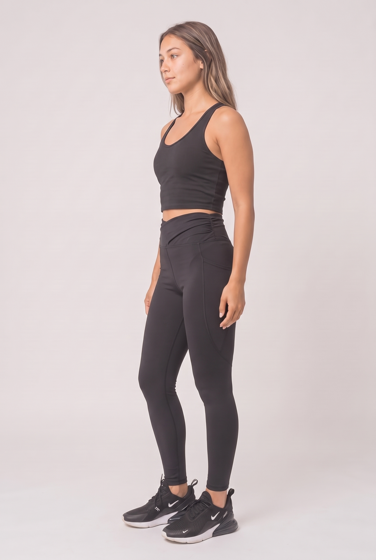 NUT- Cross-Waist Pocket Leggings