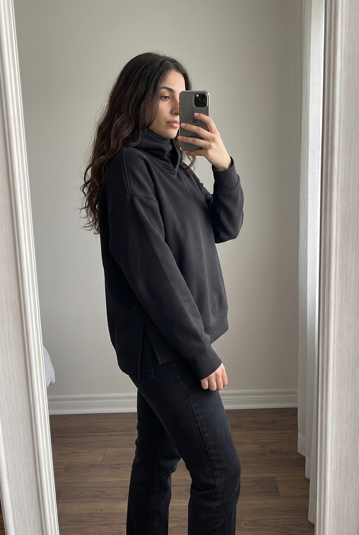 NUT Women Turtleneck Hoodie