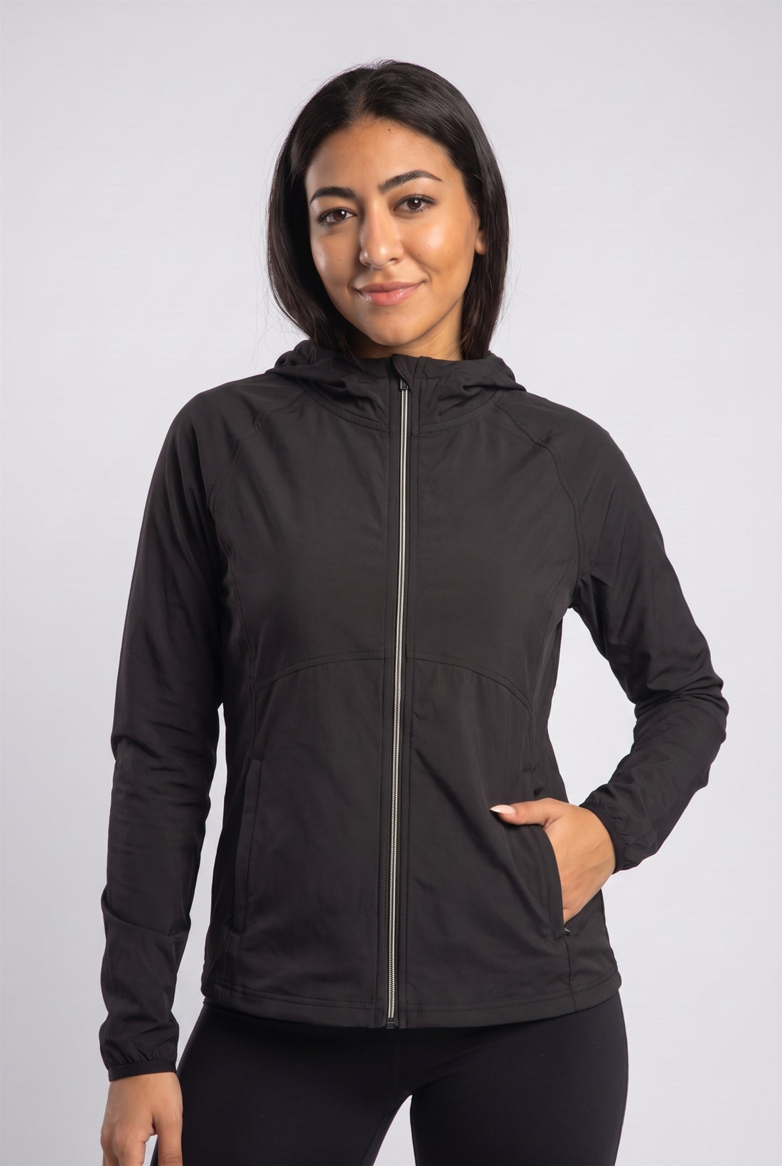 Sports Women Hybrid Full Zip Jacket