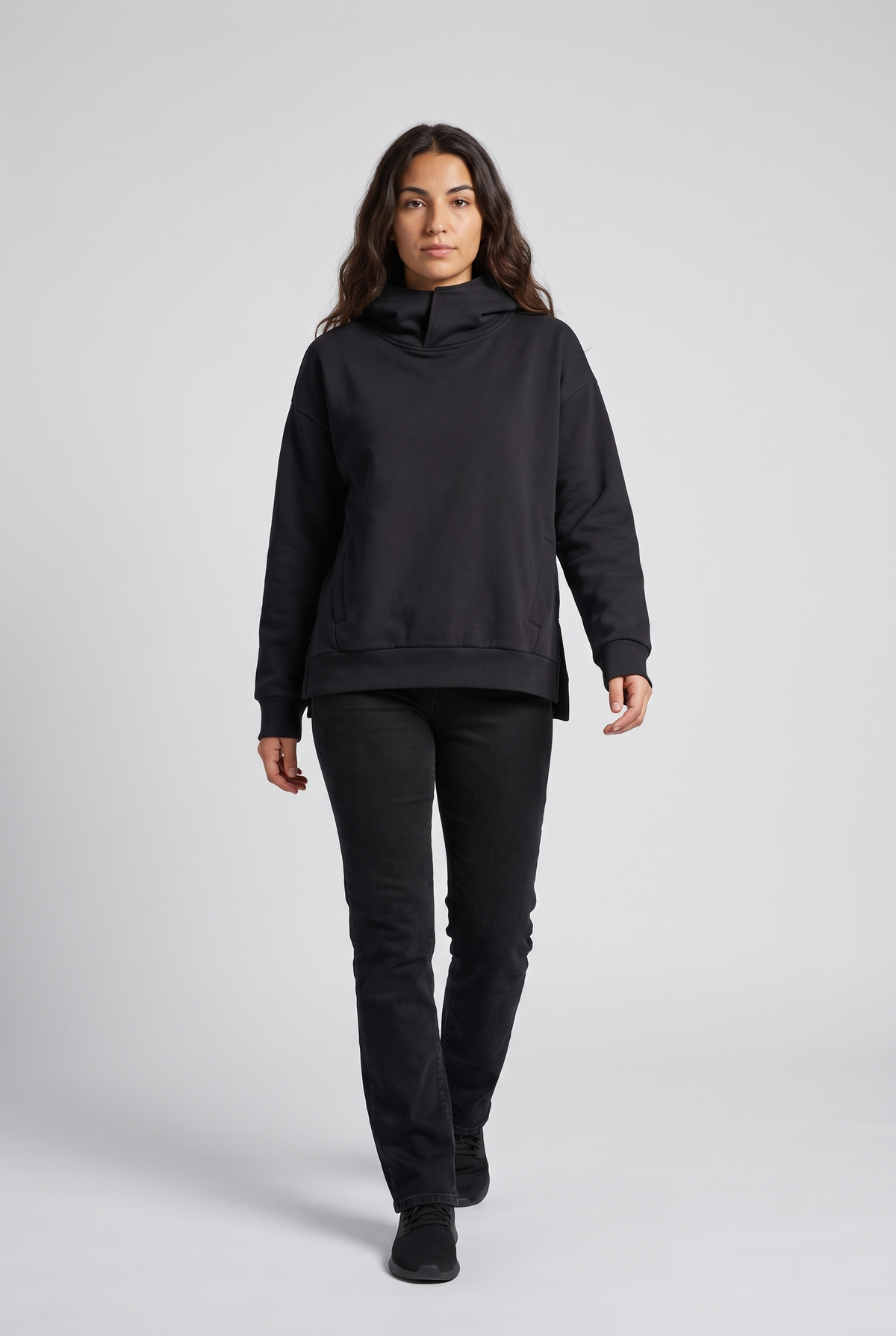 NUT Women Turtleneck Hoodie