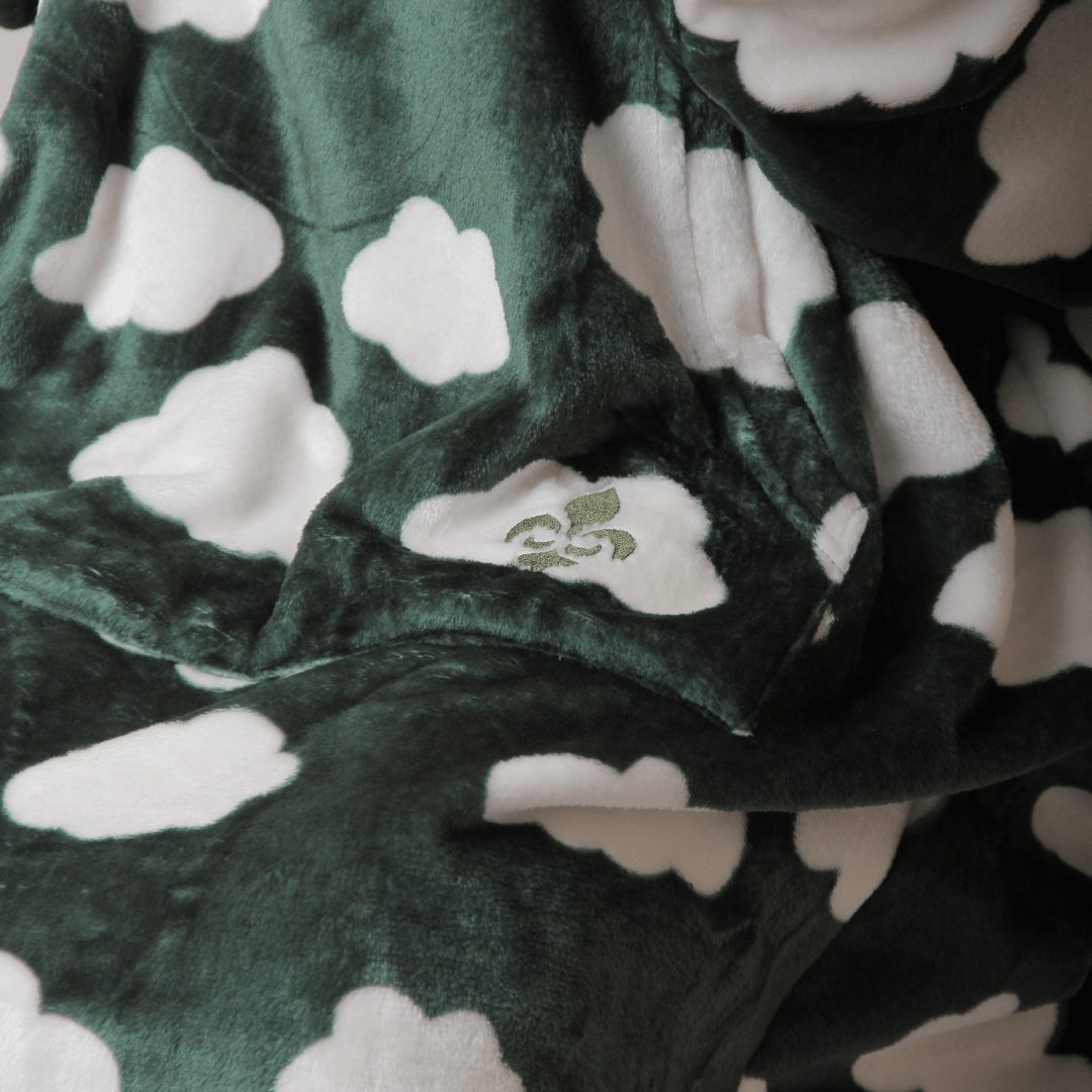 DUCHY Women Pullover DUCHY Uni-Sex Comfy Hoodie Blanket - Green