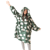 DUCHY Women Pullover DUCHY Uni-Sex Comfy Hoodie Blanket - Green