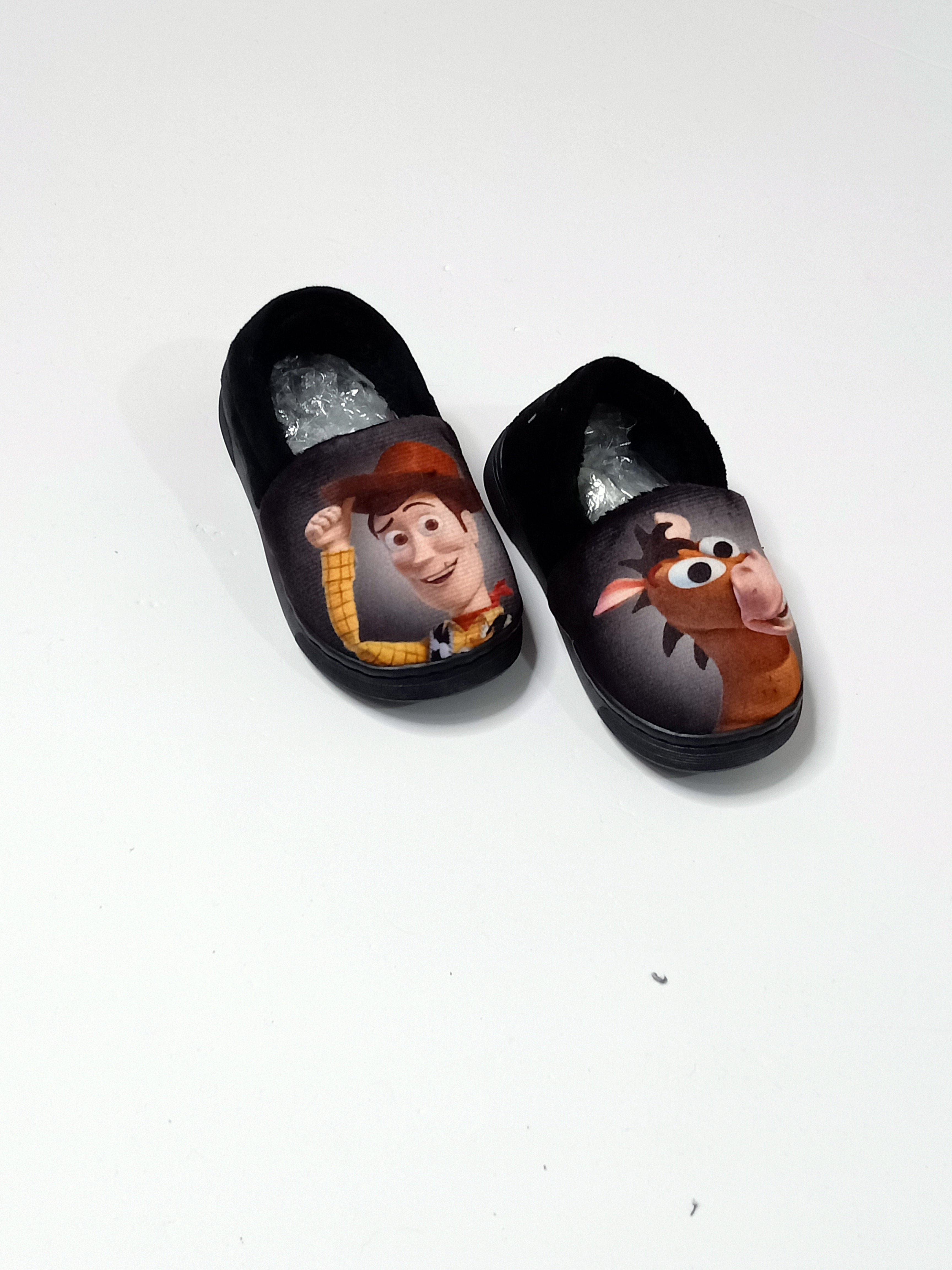 El-Outlet Kids Pantoufle slippers - woody (Black)