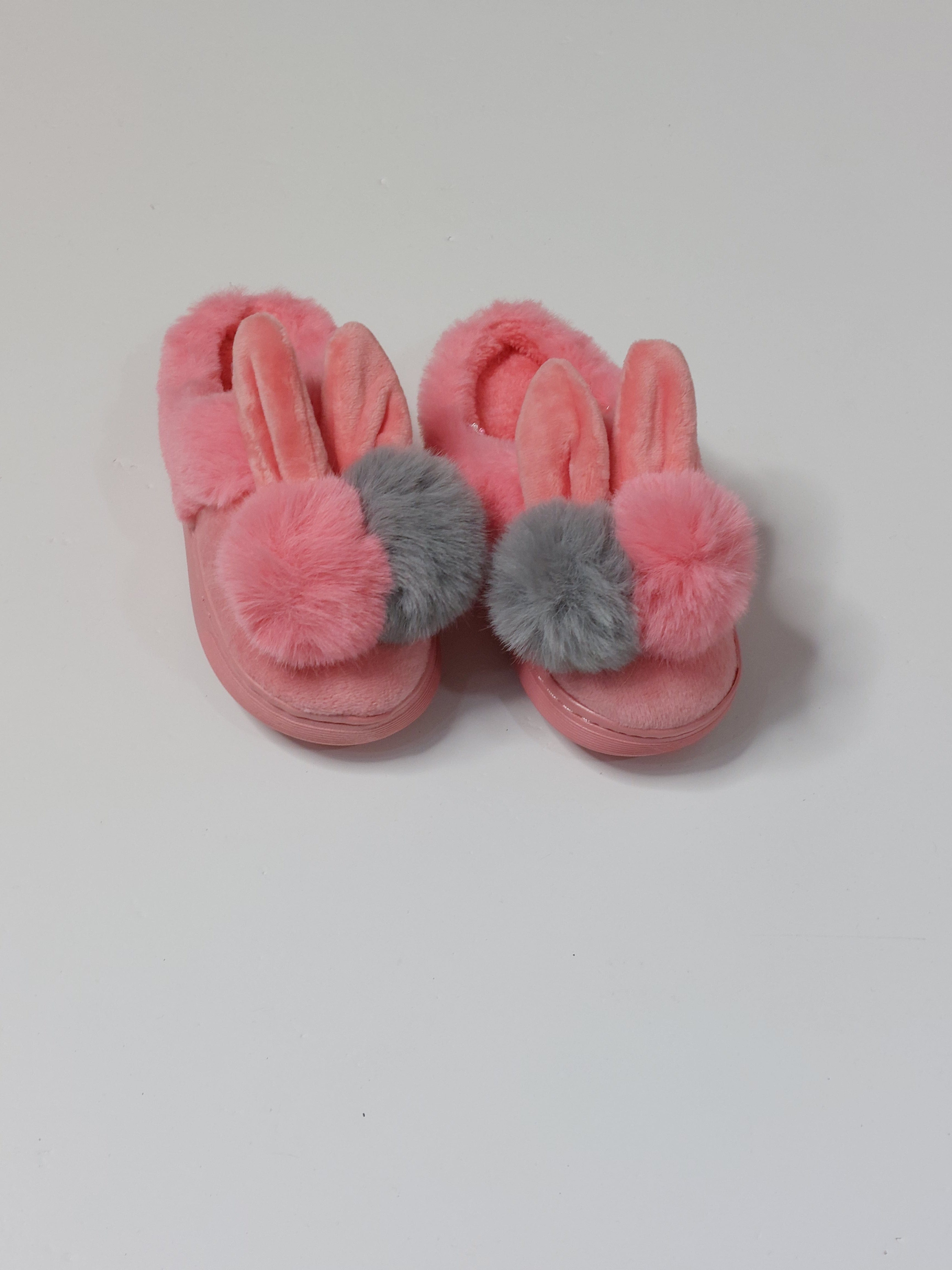 El-Outlet size 34 (real-fit 32) Kids Pantoufle slippers - Bunny (Pink)