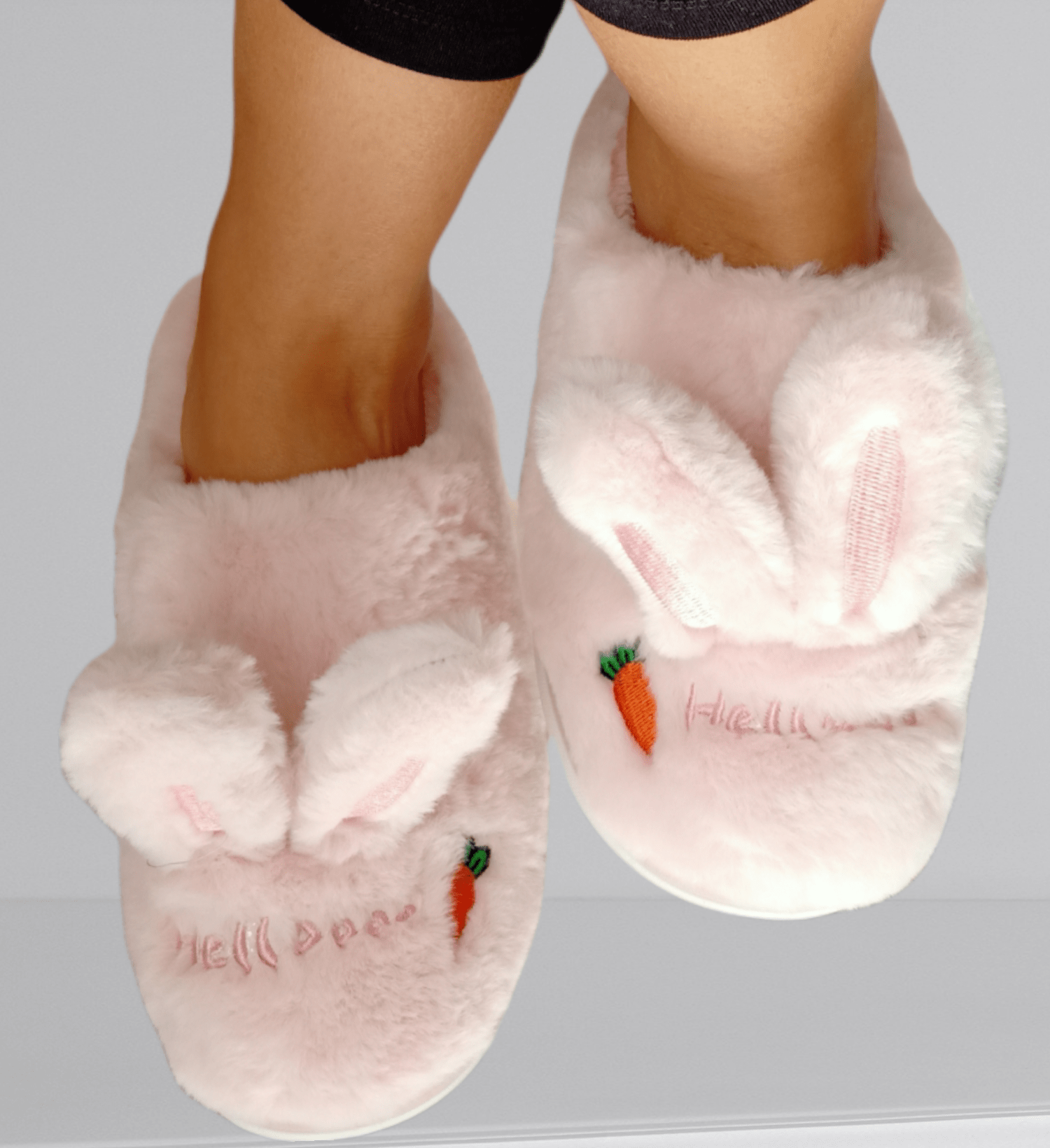 El-Outlet Women Pantoufle slippers - Bunny - Pink