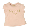ElOutlet Babies Baby Girl Shirt - Pink My Dad