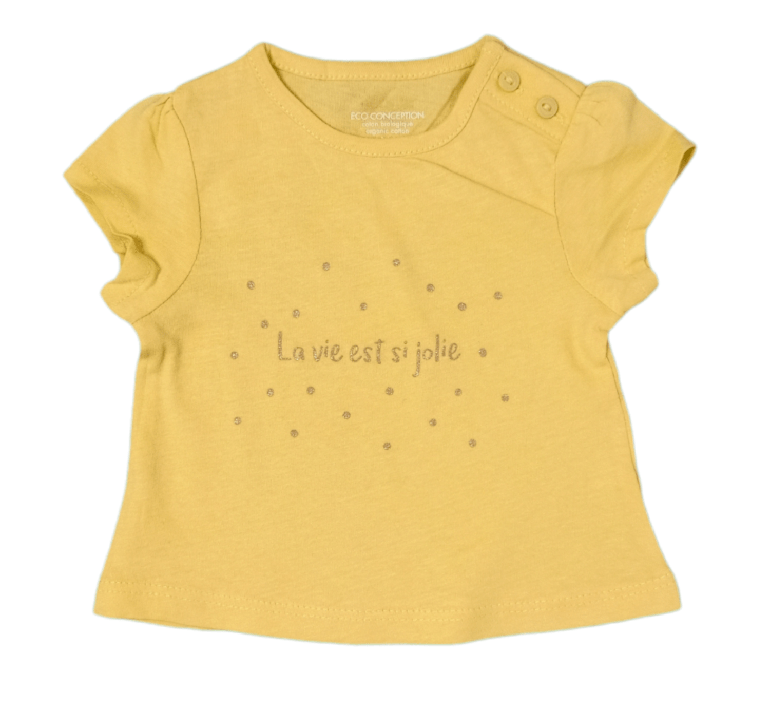 ElOutlet Babies Baby Girl Shirt - Yellow