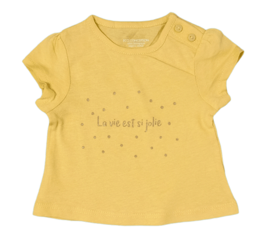 ElOutlet Babies Baby Girl Shirt - Yellow