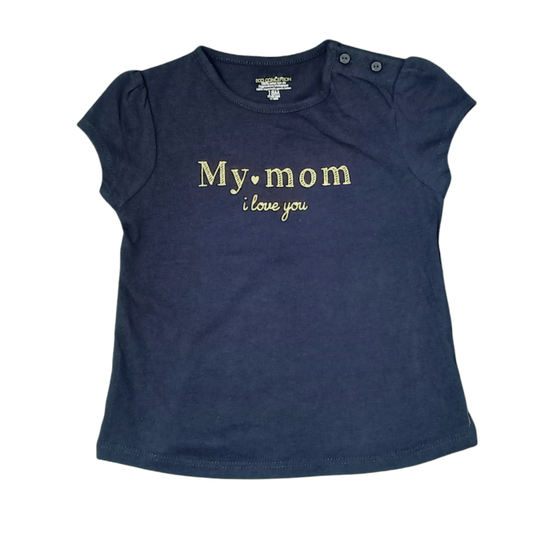 ElOutlet Baby Shirt Baby Girl Shirt - Dark Blue - My Mum