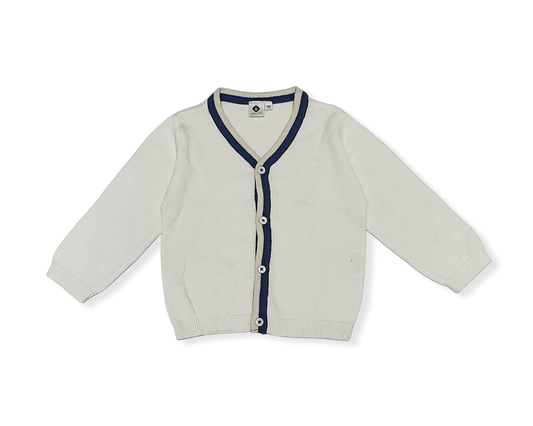 ElOutlet Baby & Toddler 12months Kids Pullover - White (4 buttons)