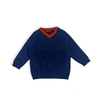 ElOutlet Baby & Toddler Kids Pullover - V Collar - Dark Blue