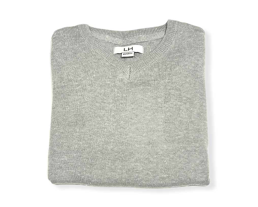 ElOutlet Baby & Toddler size 8 Kids Pullover - Round Collar -Grey
