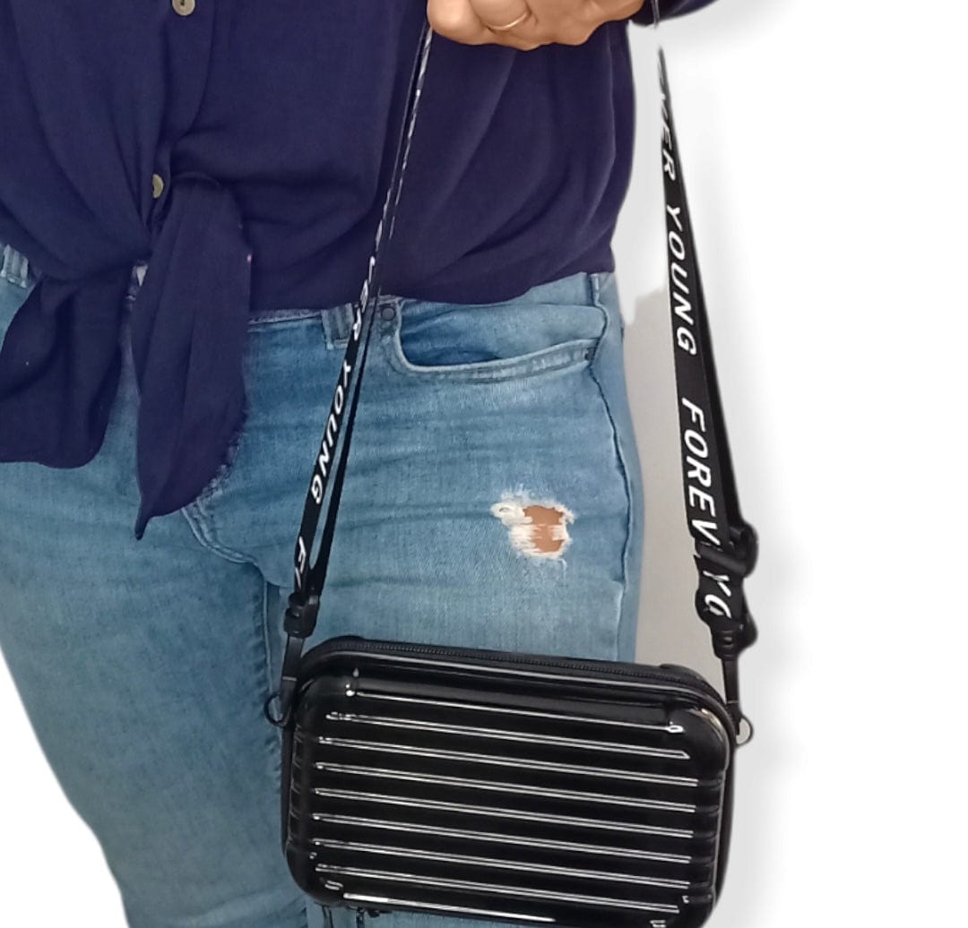ElOutlet Bags Black Plastic Bag
