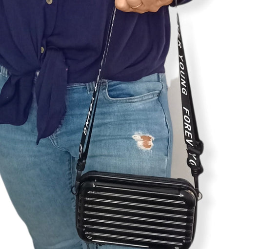 ElOutlet Bags Black Plastic Bag