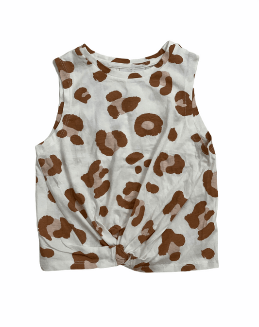 ElOutlet Girls Shirts Beige Tiger Cut Shirt