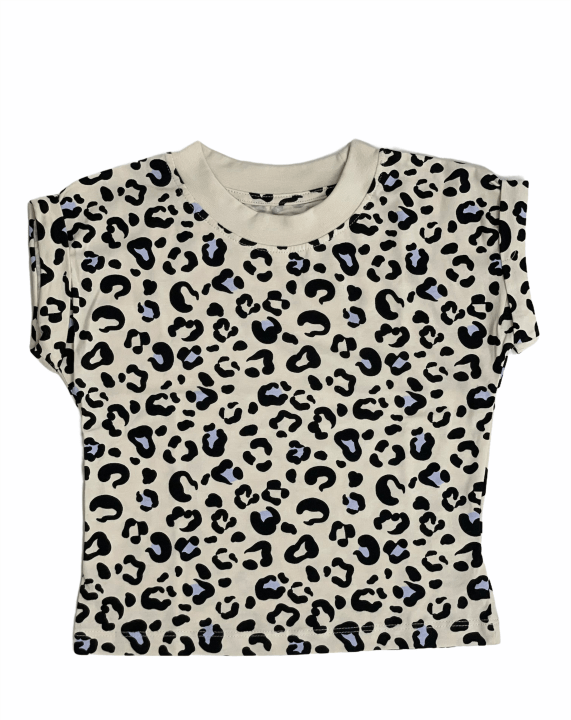 ElOutlet Girls Shirts Beige Tiger Shirt