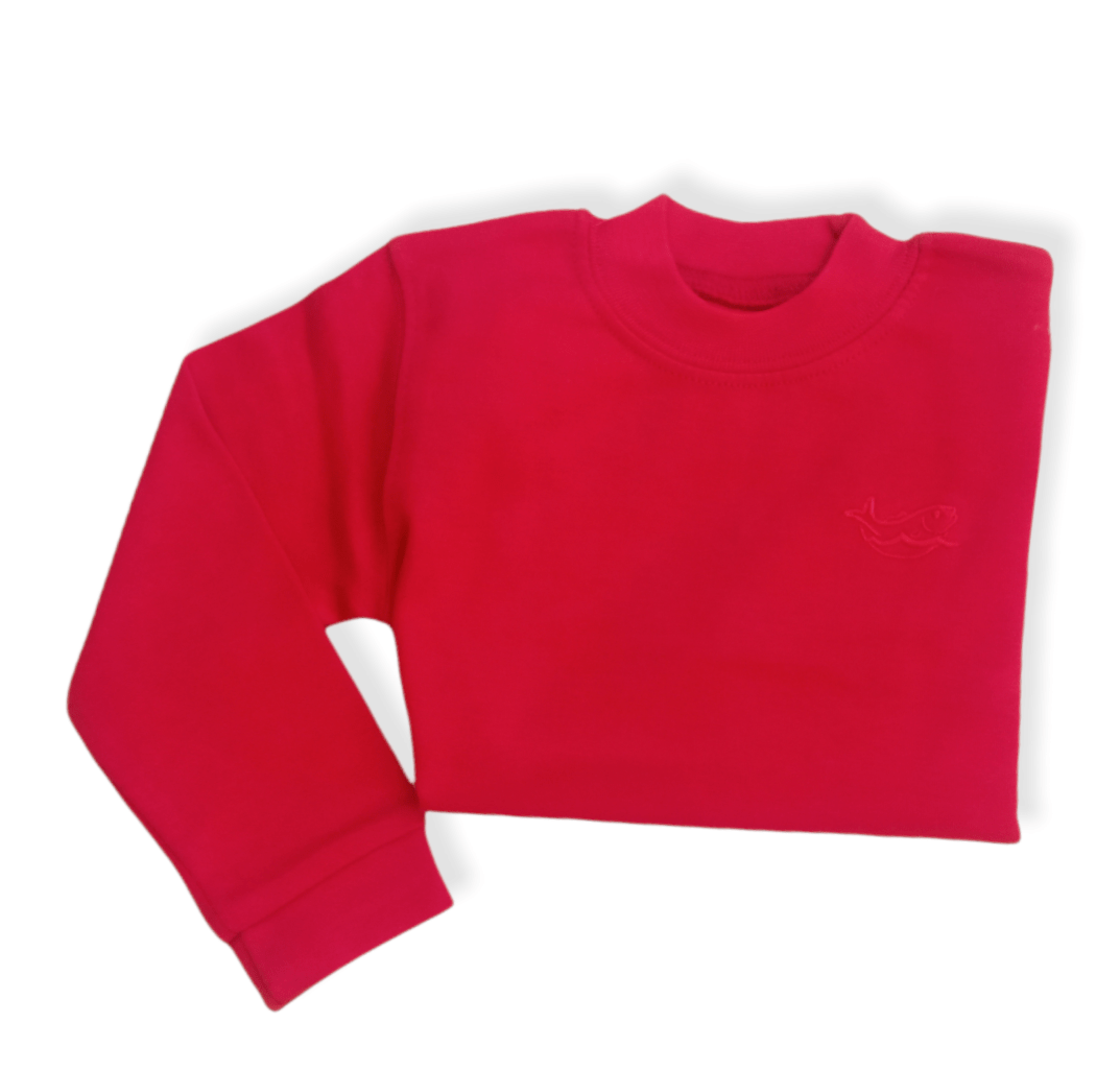 ElOutlet Kids Basics Basics - Kids Cotton Long Sleeve - Red