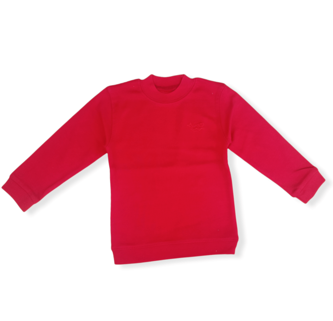 ElOutlet Kids Basics Basics - Kids Cotton Long Sleeve - Red