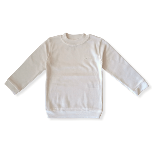 ElOutlet Kids Basics Basics - Kids Cotton Long Sleeve - White