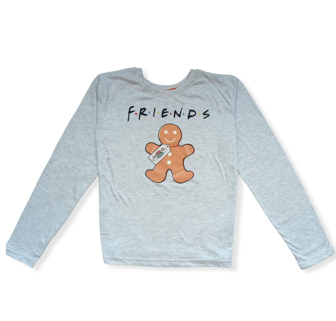 ElOutlet Kids Basics Girls Cotton Long Sleeve - Light Grey