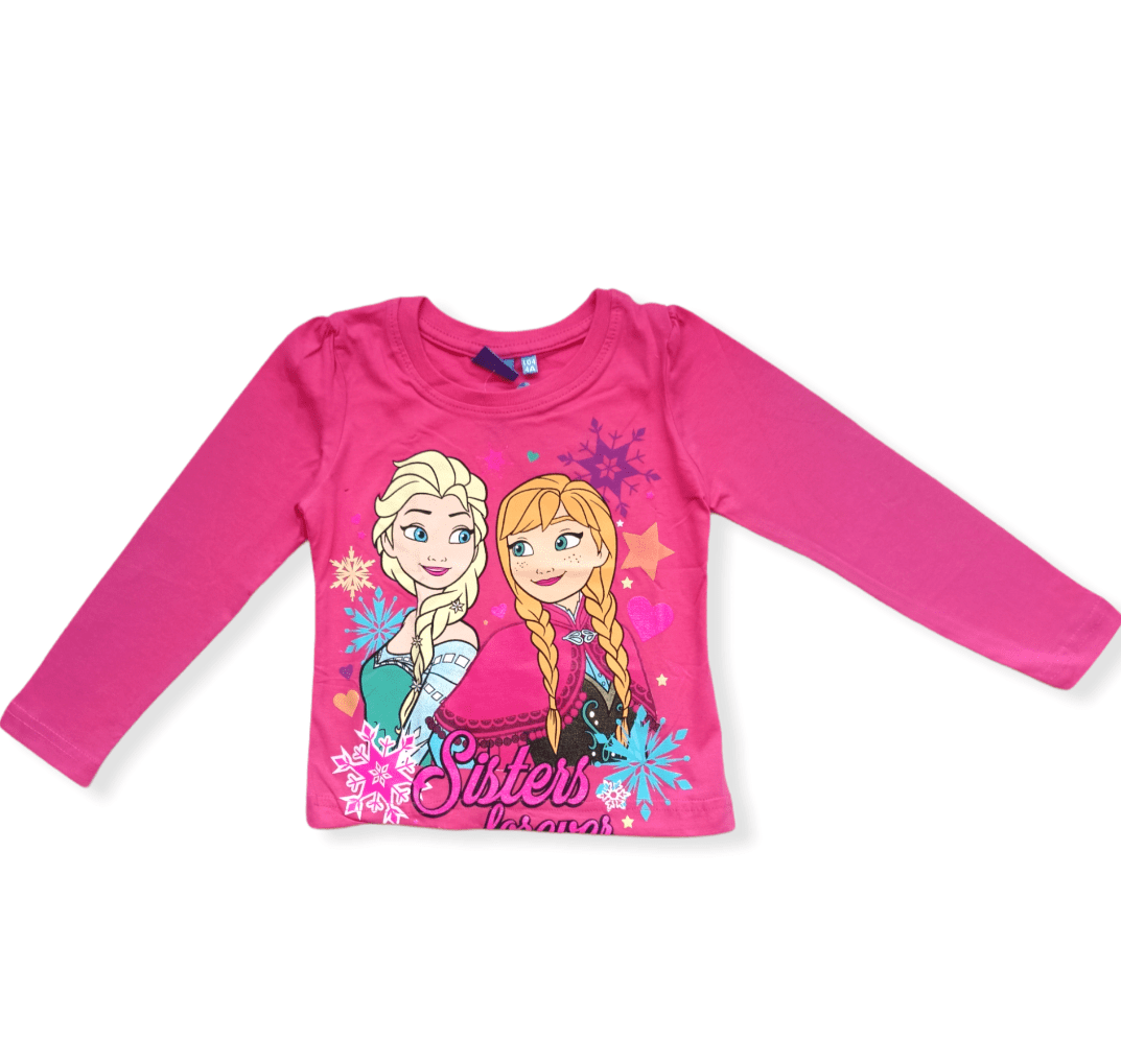 ElOutlet Kids Basics Girls Cotton Long Sleeve - Pink