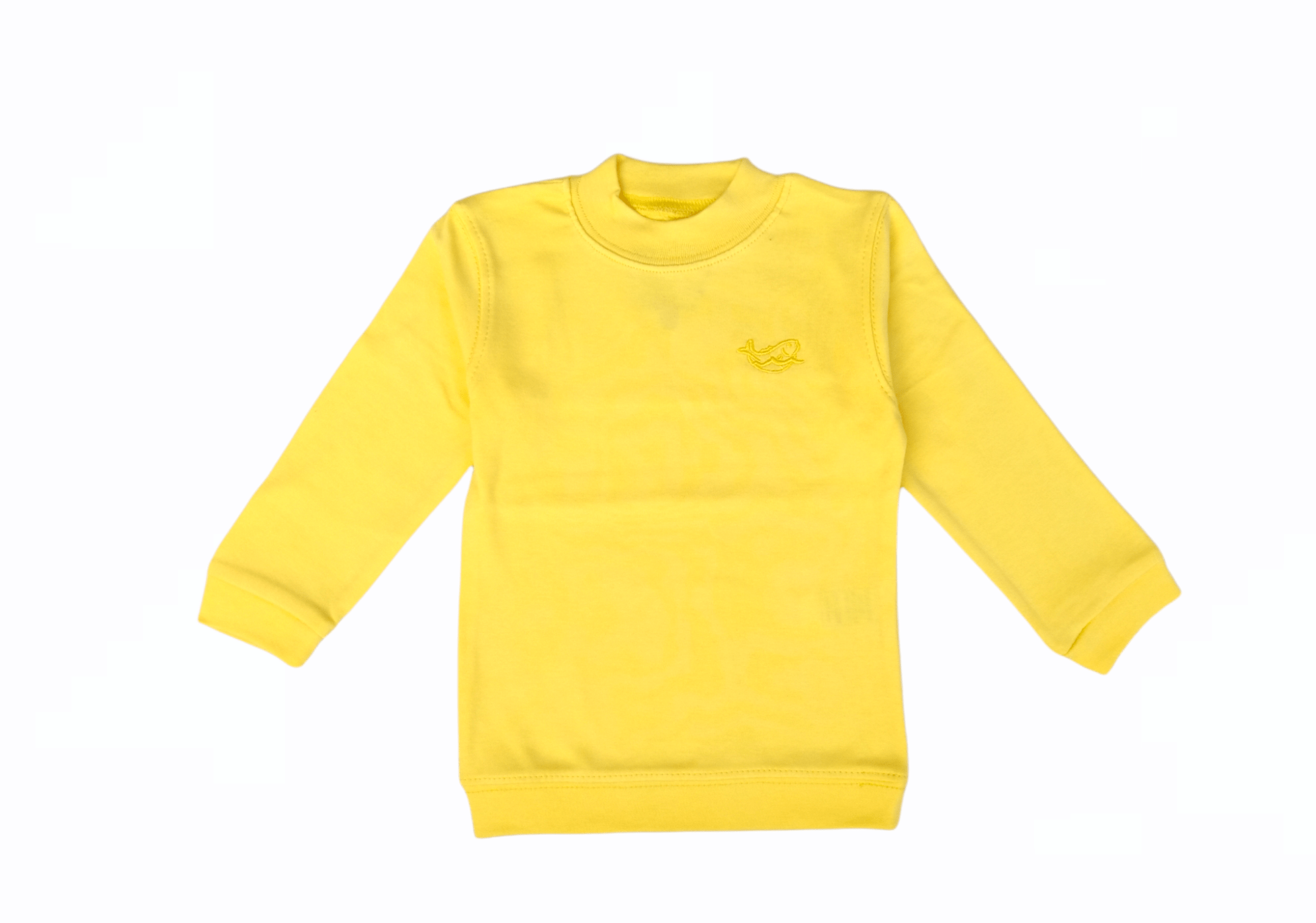 ElOutlet Kids Basics Kids Cotton Long Sleeve - Yellow