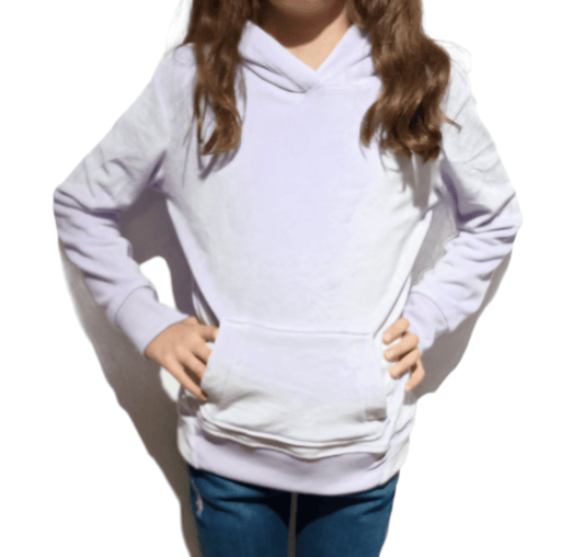 ElOutlet Kids Hoodie Velvet Hoodie - Lilac