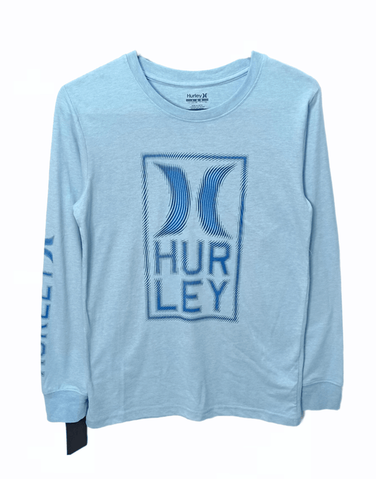 ElOutlet Kids Long Sleeves Tshirt L (12-13 Years) Kids Autumn Long Sleeves Tshirt - Light Blue