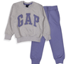 ElOutlet Kids Sweatshirt & Jogger Tracksuit "SET" - Purple