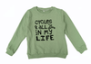 ElOutlet Kids Sweatshirts (3-4Y) width 36cm - length 43cm Boys Melton Sweatshirt - Olive