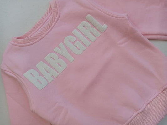 ElOutlet Kids Sweatshirts Baby Girl Sweatshirt - Pink