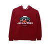 ElOutlet Kids Sweatshirts Boy J&J Sweatshirt  - Crimson x Orange