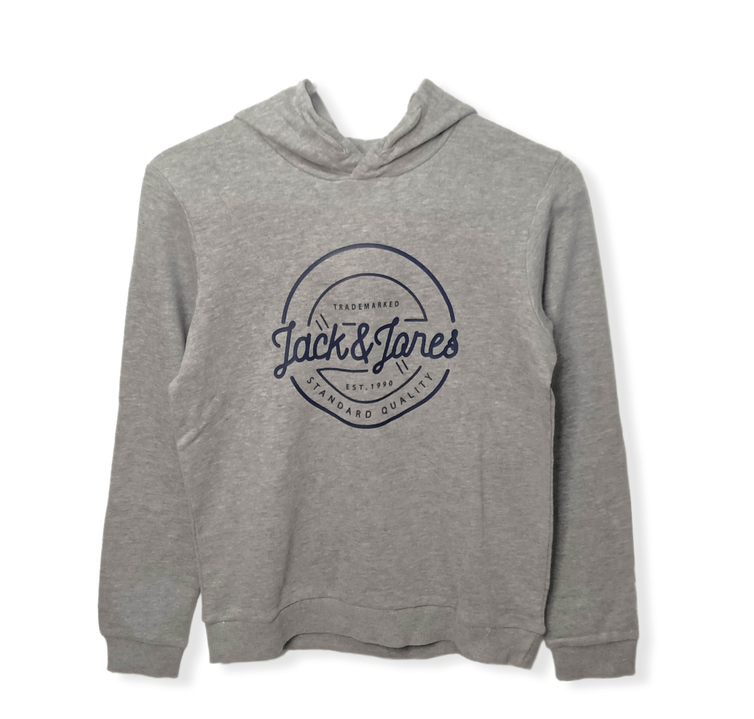 ElOutlet Kids Sweatshirts Boy J&J Sweatshirt  - Grey x Blue