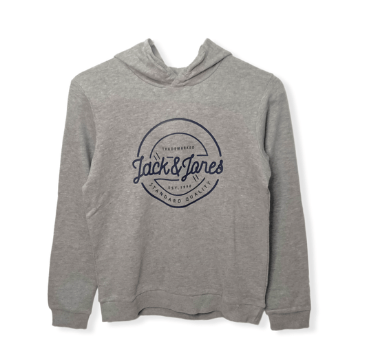 ElOutlet Kids Sweatshirts Boy J&J Sweatshirt  - Grey x Blue