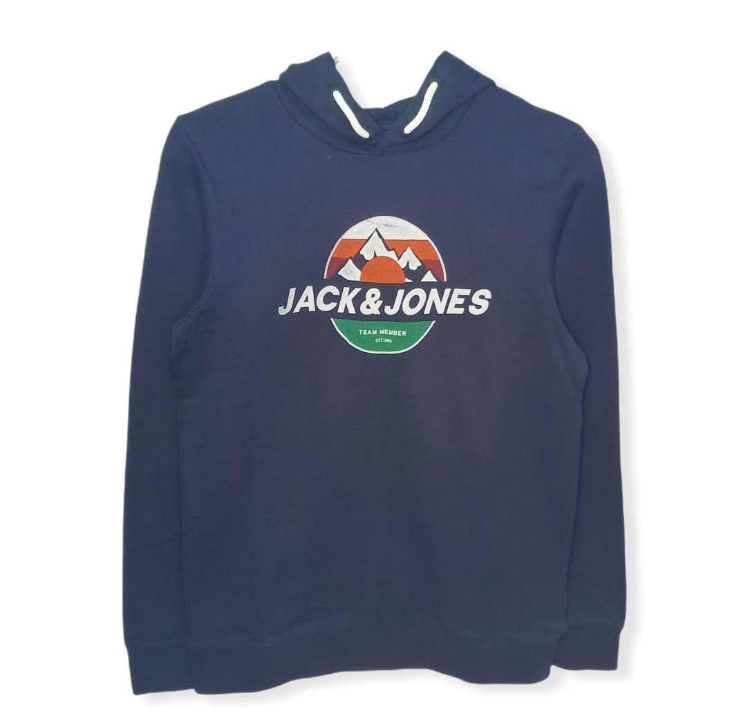 ElOutlet Kids Sweatshirts Boy J&J Sweatshirt2  - Blue x Orange