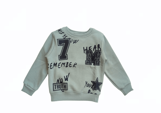 ElOutlet Kids Sweatshirts Boy Sweatshirt MSGM - Pistache