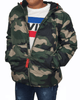 ElOutlet Kids Sweatshirts Boys Army Jacket