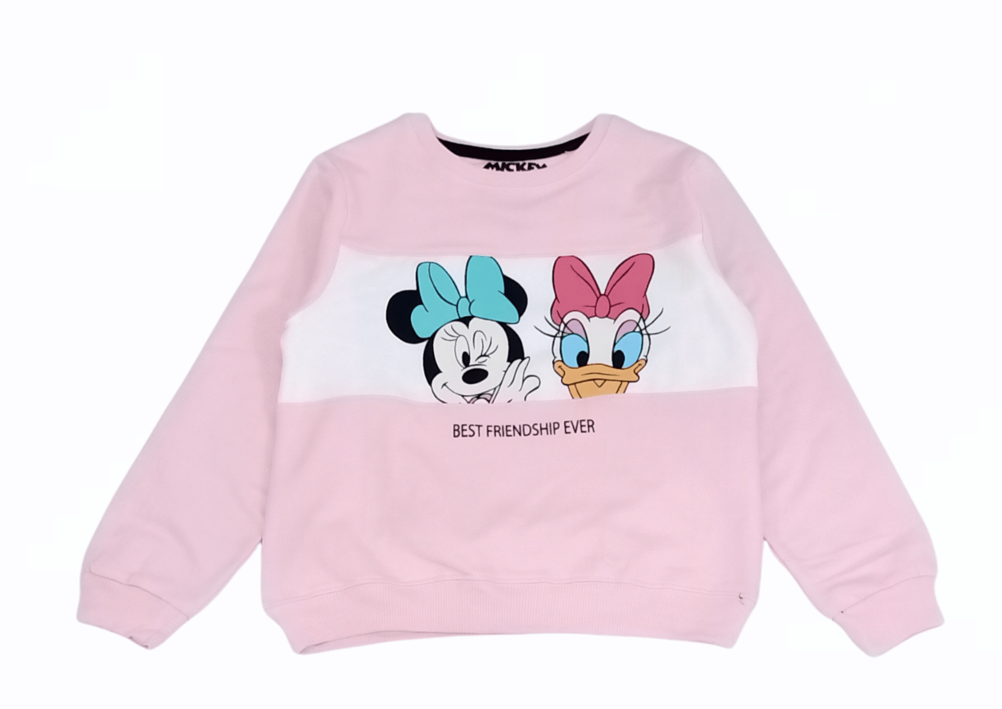 ElOutlet Kids Sweatshirts Girl Sweatshirt - Minnie & Daisy - Pink