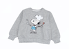 ElOutlet Kids Sweatshirts Girl Sweatshirt - Snoopy - Grey