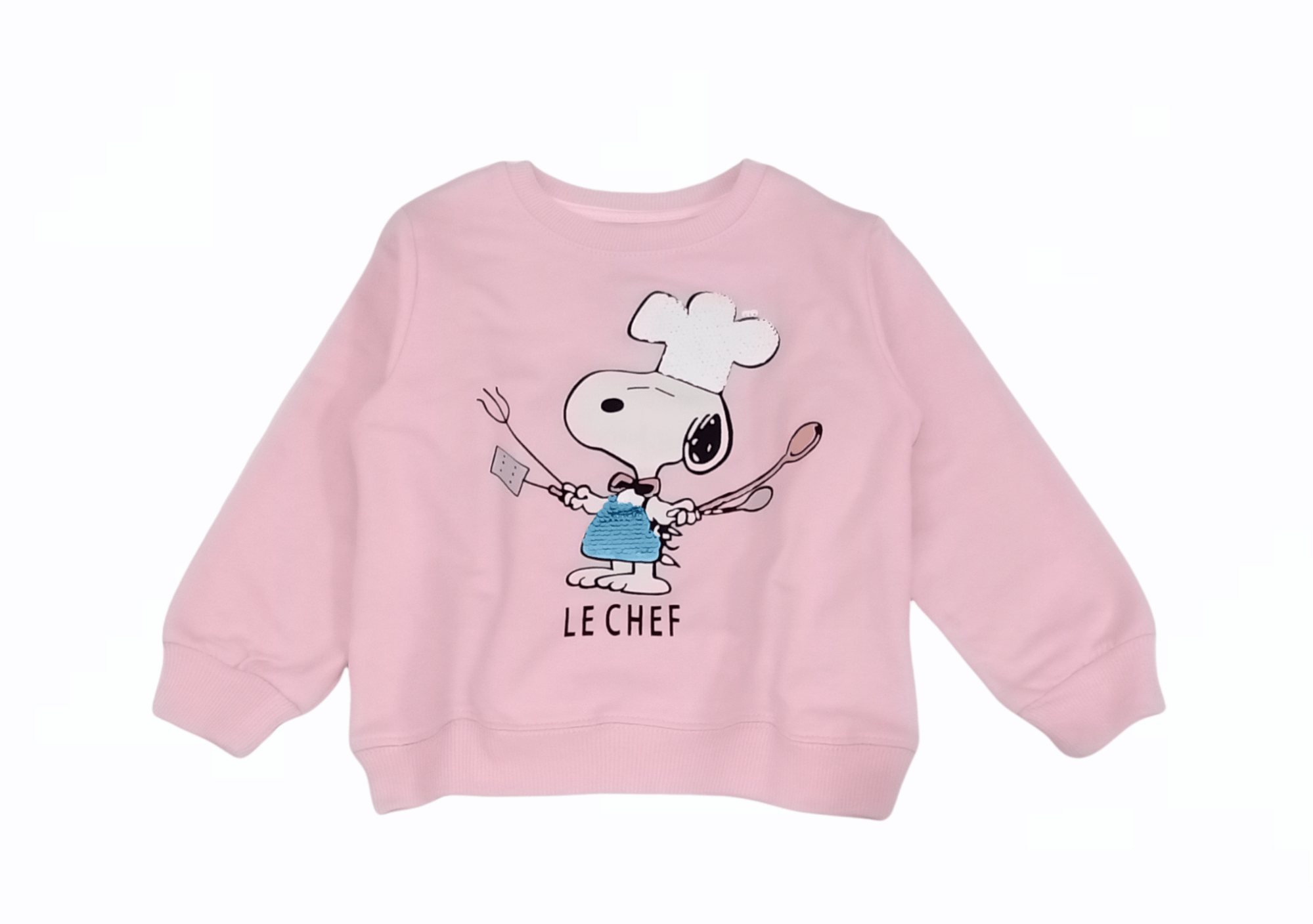 ElOutlet Kids Sweatshirts Girl Sweatshirt - Snoopy - Pink