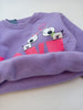 ElOutlet Kids Sweatshirts Girls Love Sweatshirt - Purple