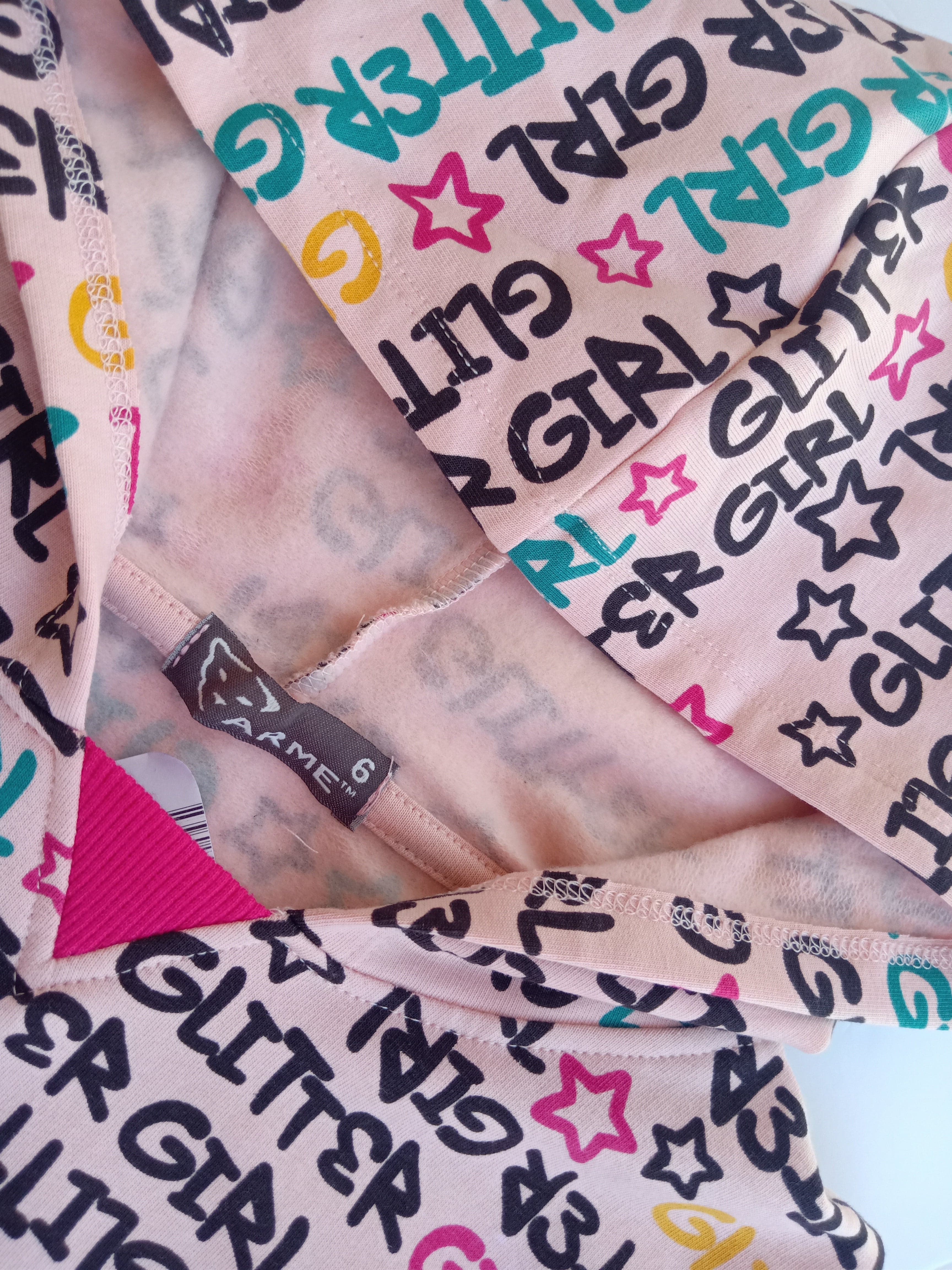 ElOutlet Kids Sweatshirts Girls Sweatshirt - GLITTER - pink